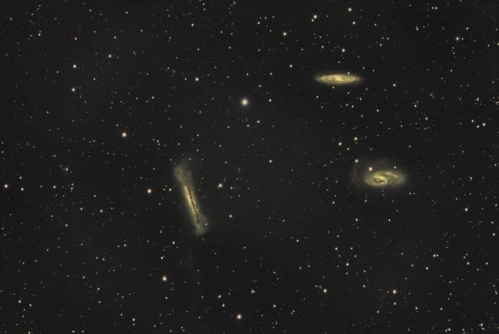 Leo Triplet (M65, M66, NGC 3628)