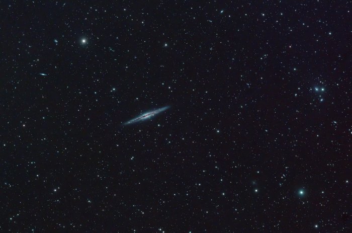 NGC 891 Silver Silver Galaxy