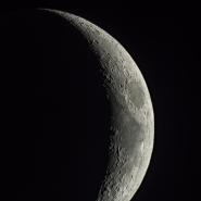 18.3% Waxing Crescent Moon