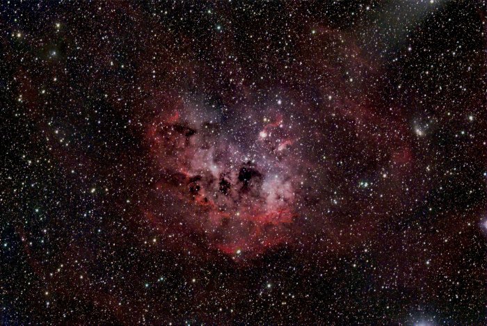 NGC 1893 and IC 410 Tadpole Nebula