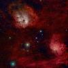 IC405 Flaming Star Nebula + IC410 Tadpole Nebula