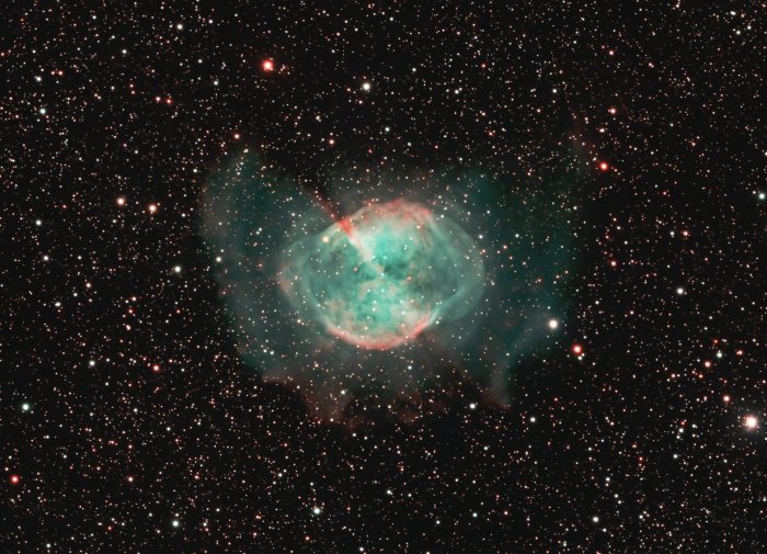 M27 Dumbbell Nebula 10x1200