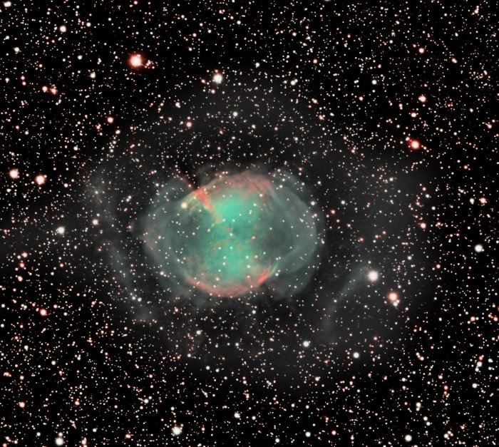 M27 Dumbbell Nebula Cropped