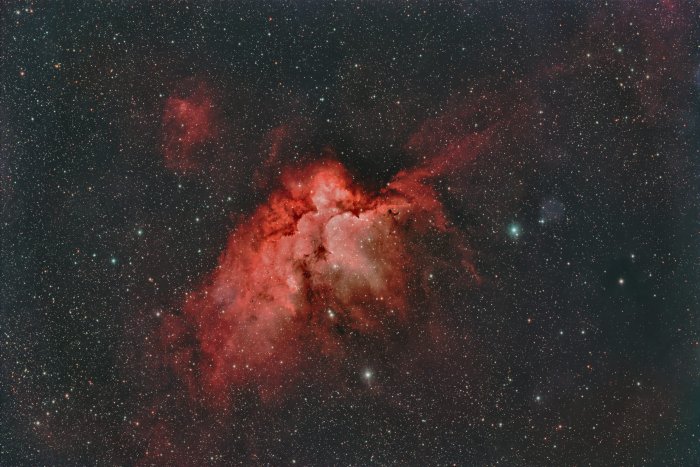 NGC 7380 (Wizard Nebula)