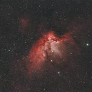 NGC7380-5NGC7380 The Wizard nebula  from 32 x 10 min subs