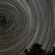Star Trails at the Keji Sky Circle